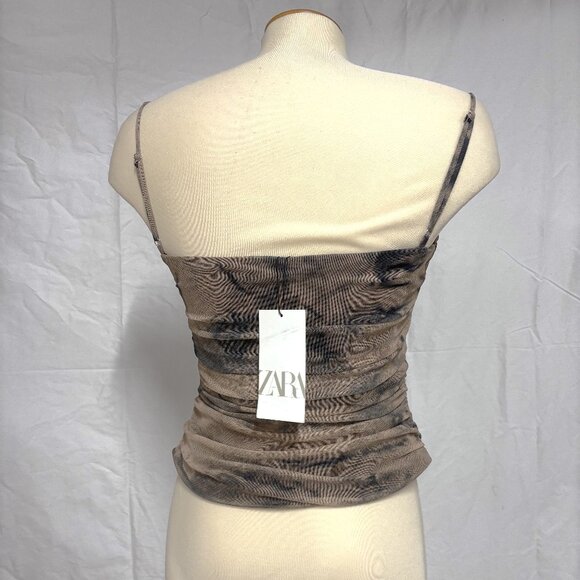 ZARA Spaghetti Strap Top, Sz M, NWT - Picture 6 of 6